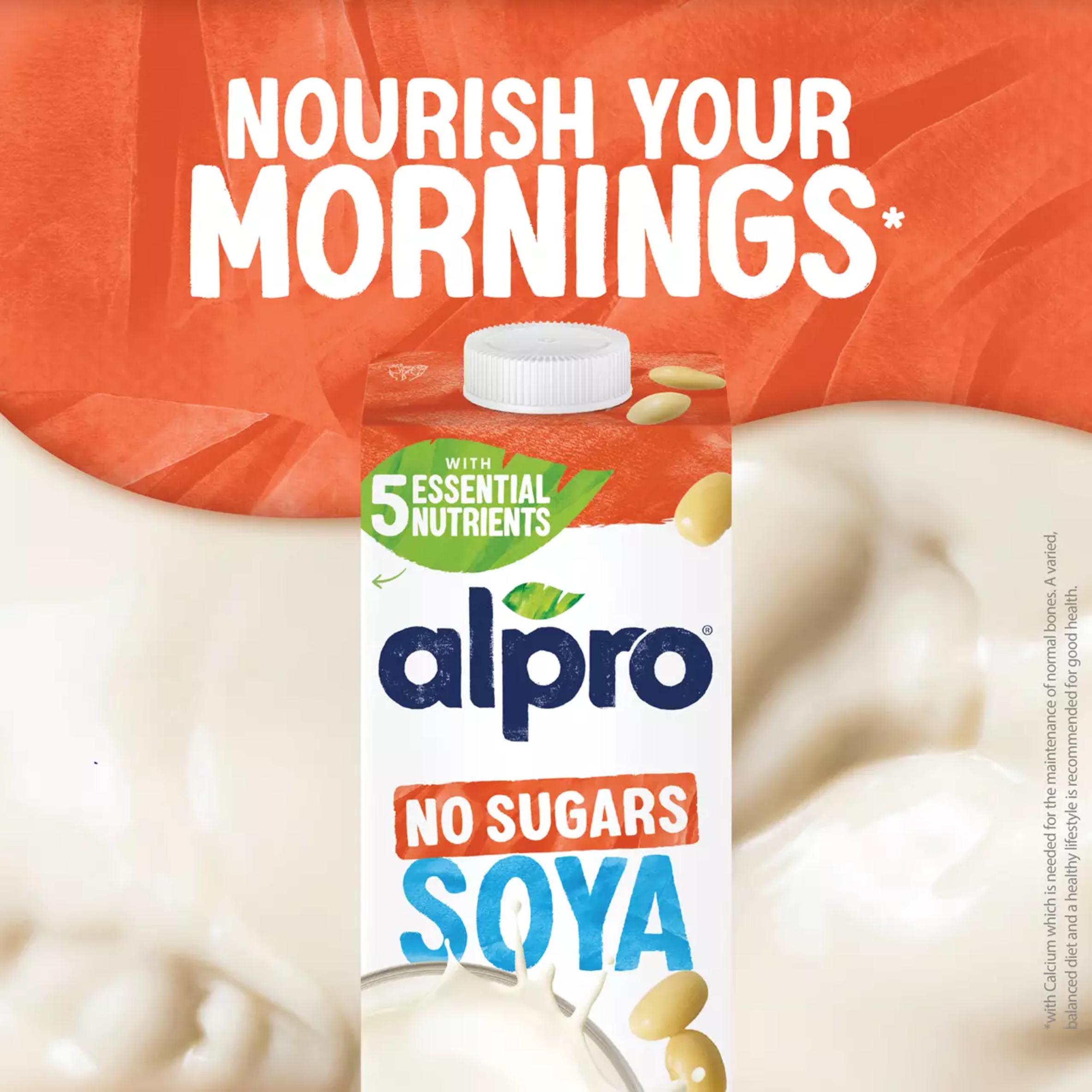 Alpro soya no sugar drink 1L - (British brand)