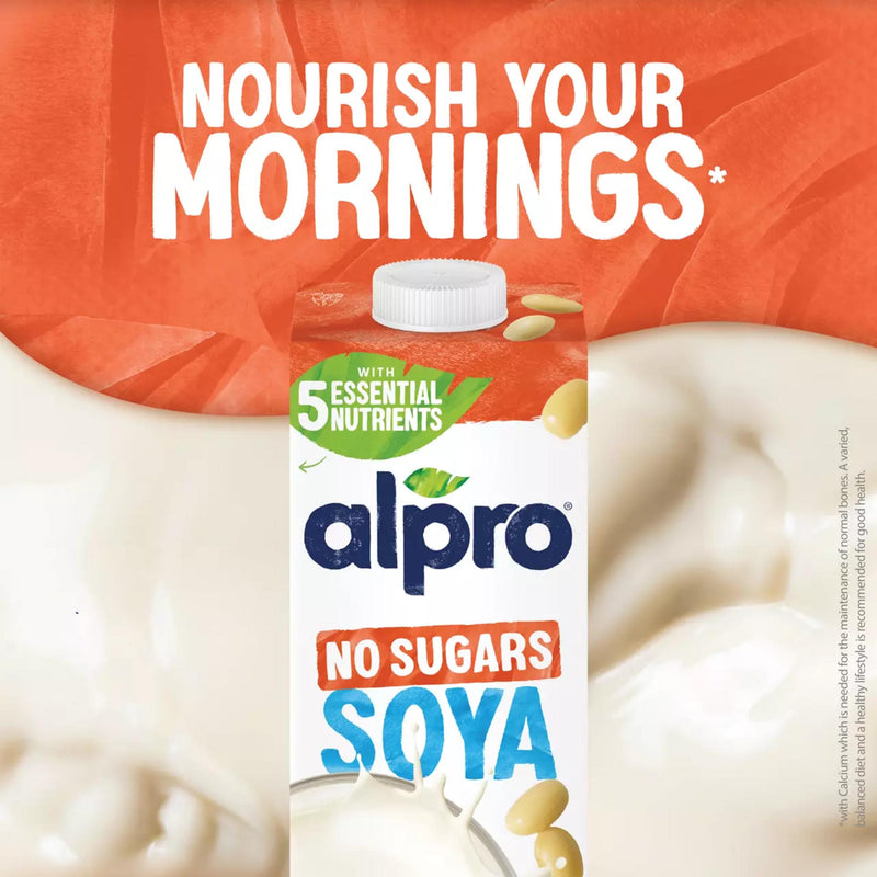 Alpro soya no sugar drink 1L - (British brand)