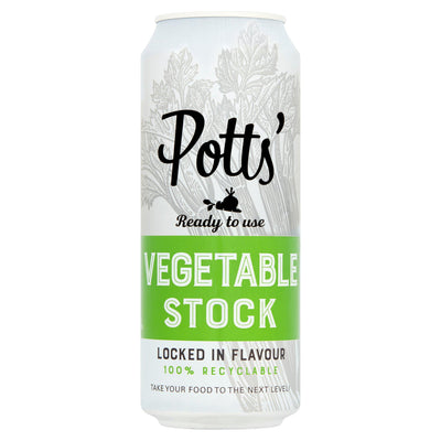 Sainsburys Potts' Vegetable Stock Ready To Use 500ml- Buy online at McGrocer