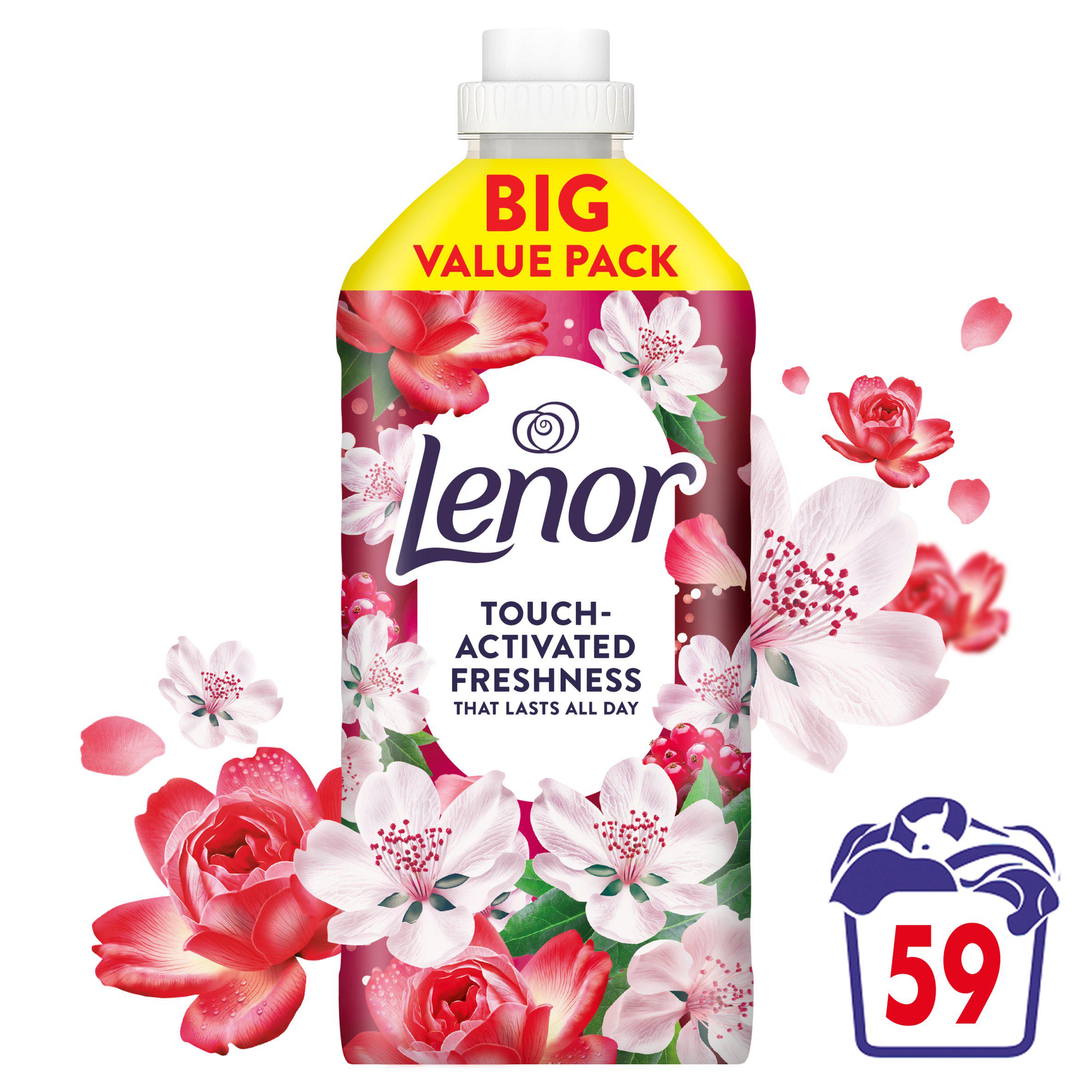 Lenor fabric conditioner Wild Berries and Jasmine - British product