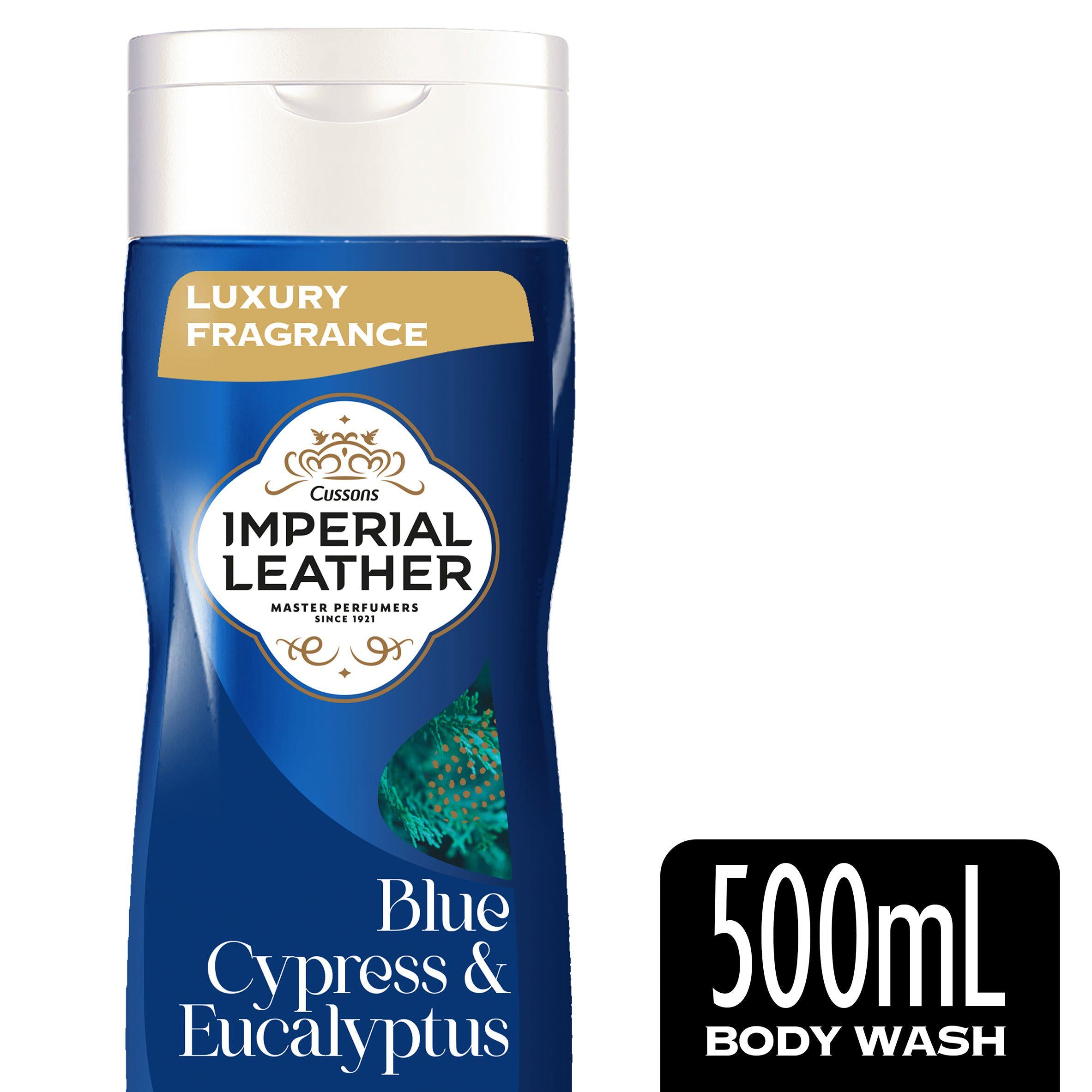 Imperial Leather Invigorating Body Wash for Men Blue Cypress & Eucalyptus 500ml GOODS Sainsburys   