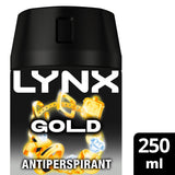 Lynx Gold Anti White Marks Anti-perspirant Deodorant Spray for Men 250ml