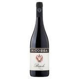 Ricossa Barolo red wine 75cl bottle Italian wine (British brand)