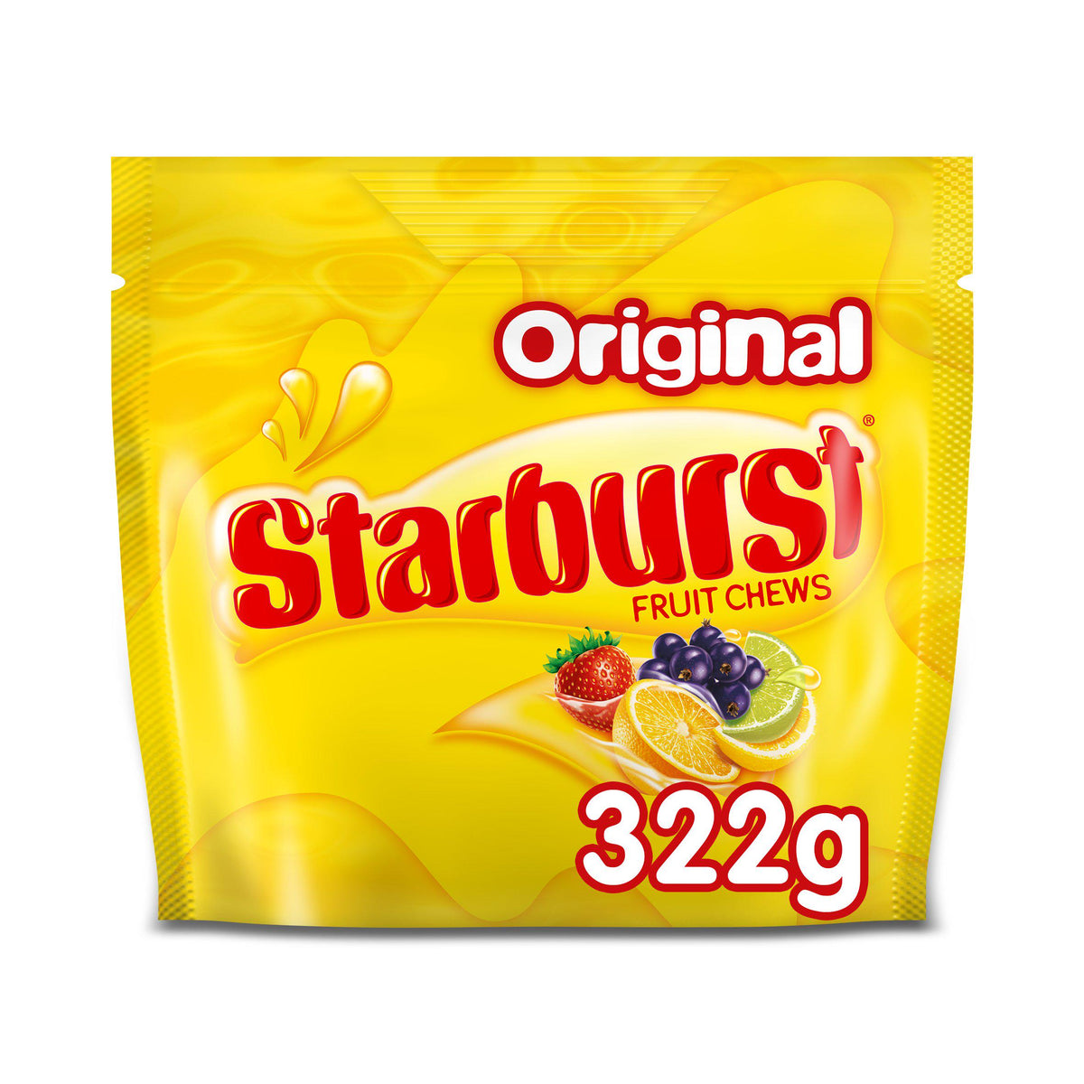 Starburst vegan chewy sweets fruit flavour 322g (British brand)