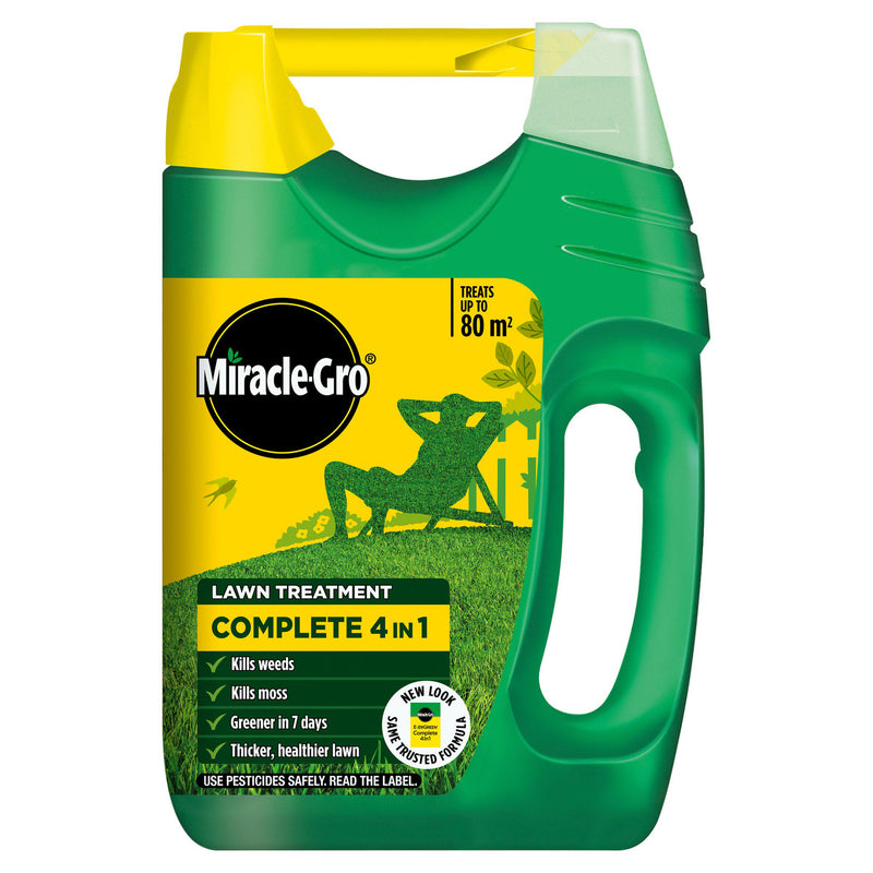 Miracle-Gro 80m2 4 in 1 lawn spreader, UK version