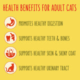 GO-CAT dry cat food herring with vegetables 750g, imported from the UK