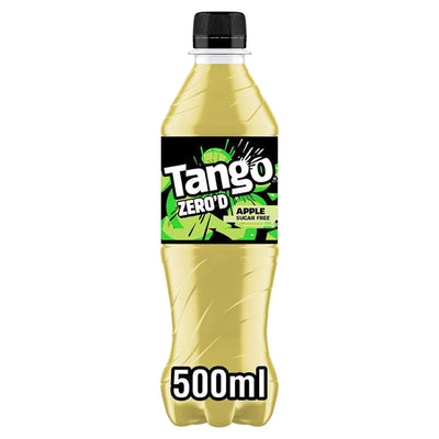 Sainsburys Tango Zero'd Apple Sugar Free Carbonated Soft Drink 500ml- Buy online at McGrocer