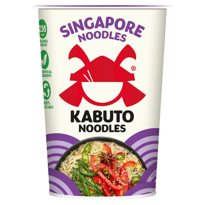 Sainsburys Kabuto Noodles Singapore Nudler 65g- Kjøp online på McGrocer