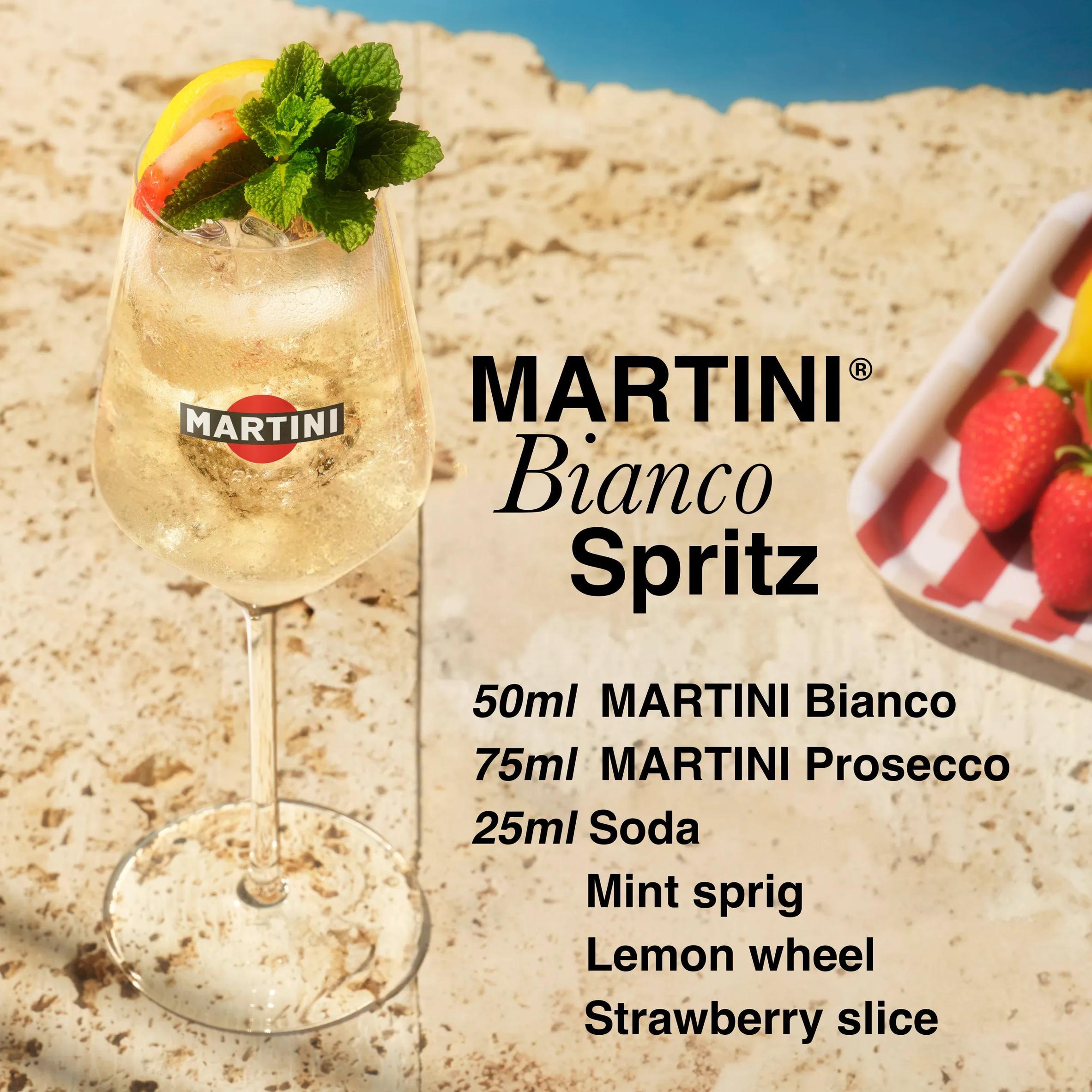 Martini Bianco vermouth 75cl, UK version