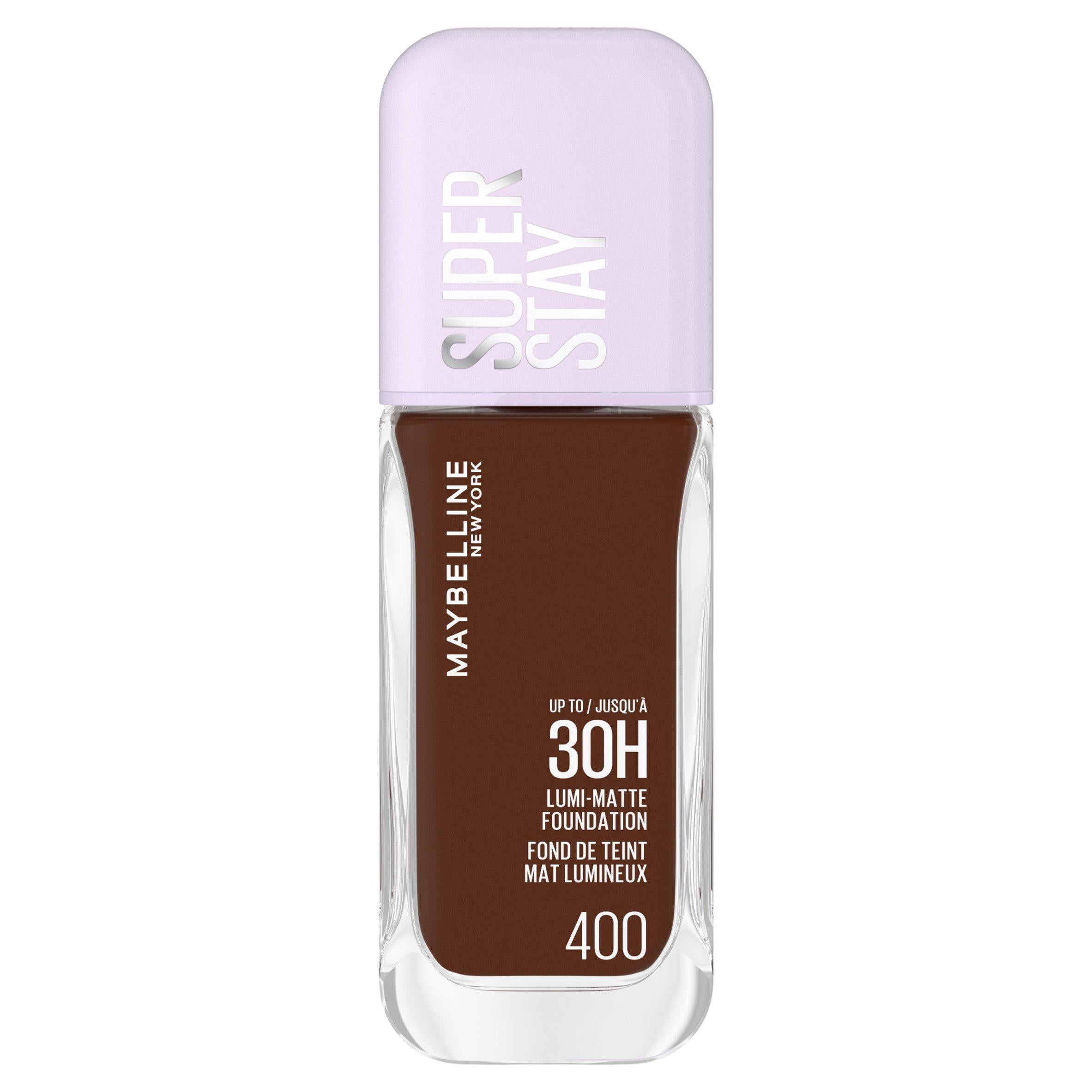 Maybelline Super Stay foundation bottle, imported from the UK