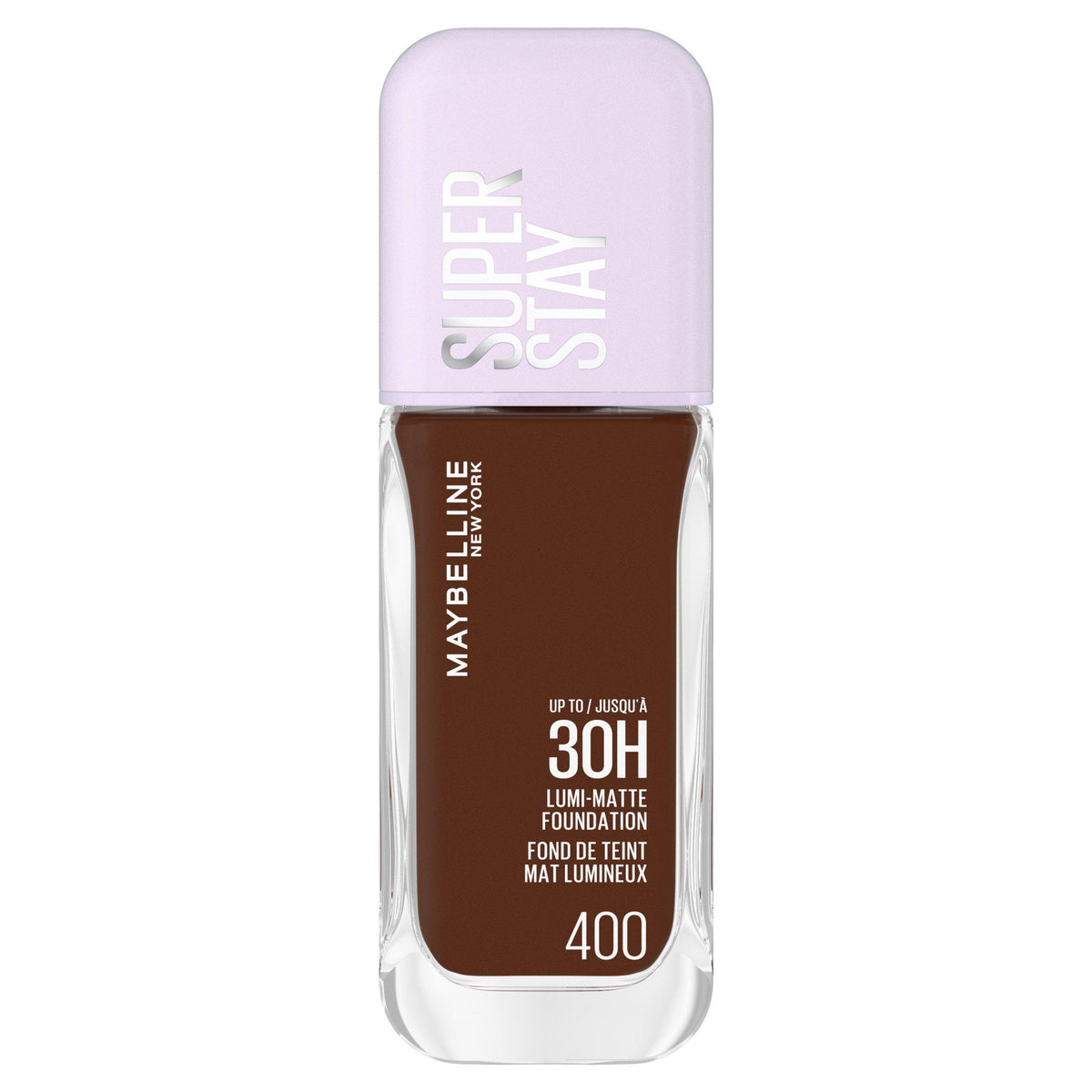 Maybelline Super Stay foundation bottle, imported from the UK