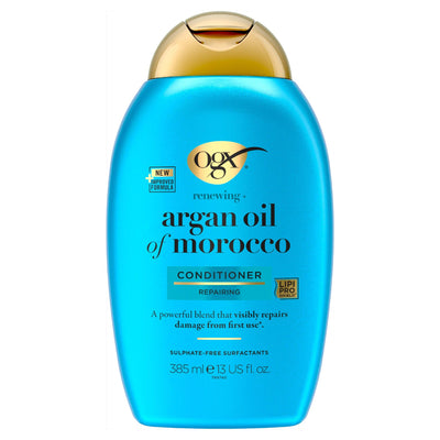 Sainsburys Ogx Argan Oil of Morocco Hair Conditioner for Dry Damaged Hair 385ml- Buy online at McGrocer