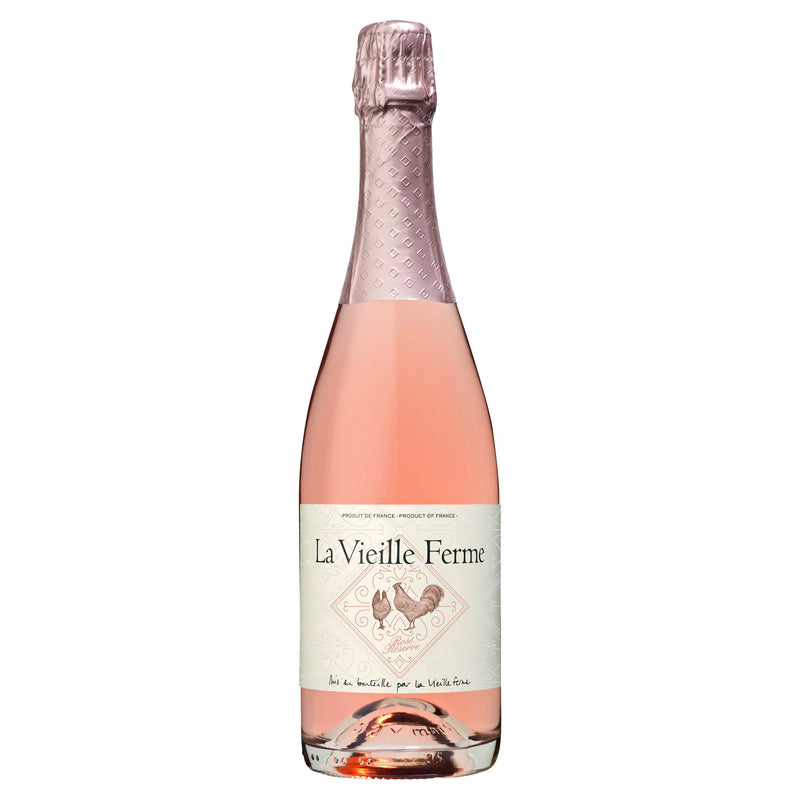 La Vieille Ferme Réserve sparkling rosé wine 75cl, UK version