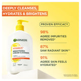 Garnier Vitamin C cream cleanser 250ml (British brand)
