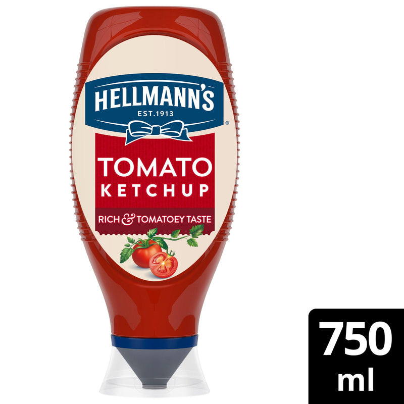 Hellmann's Sauce Tomato Ketchup 750ml