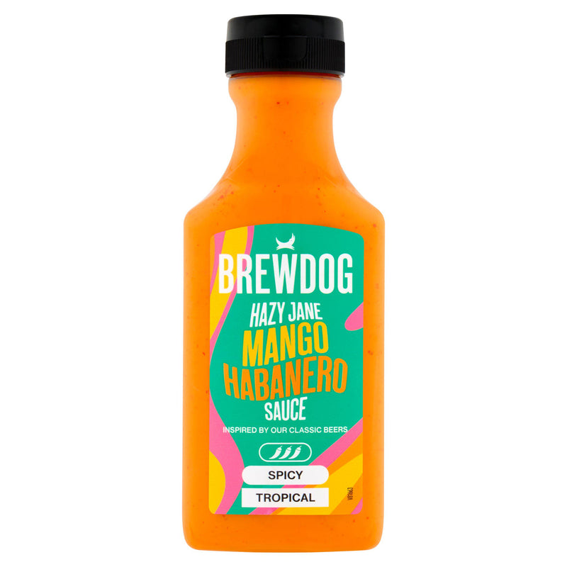 BrewDog Hazy Jane Mango Habanero Hot Sauce 240ml (British brand)
