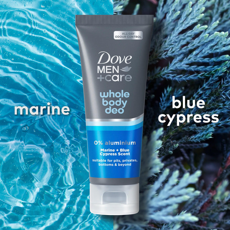 Dove Men+Care marine blue cypress deodorant cream 75ml - British product