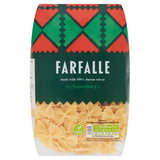 Sainsbury's farfalle pasta 500g, imported from the UK