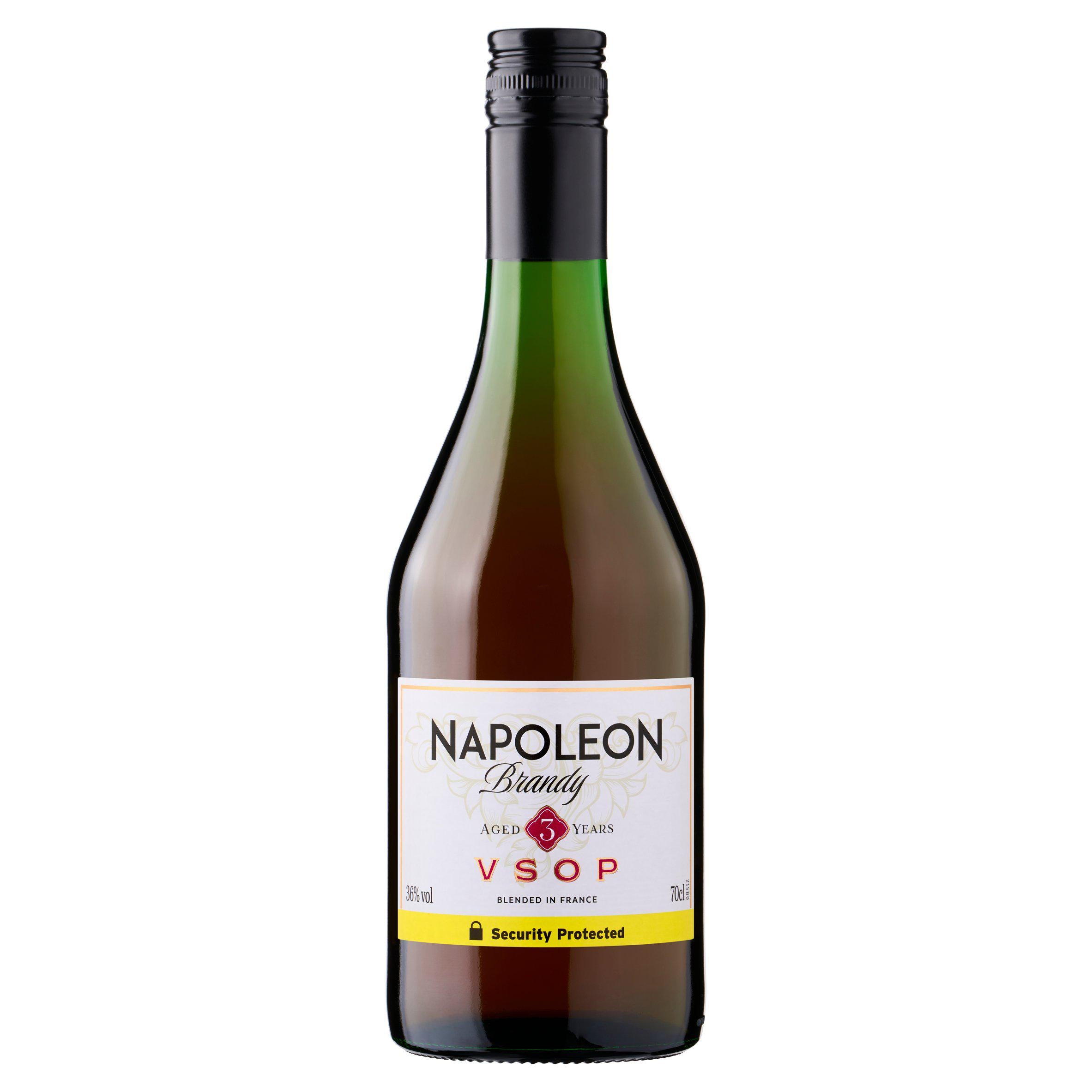 Napoleon brandy VSOP 70cl, imported from the UK