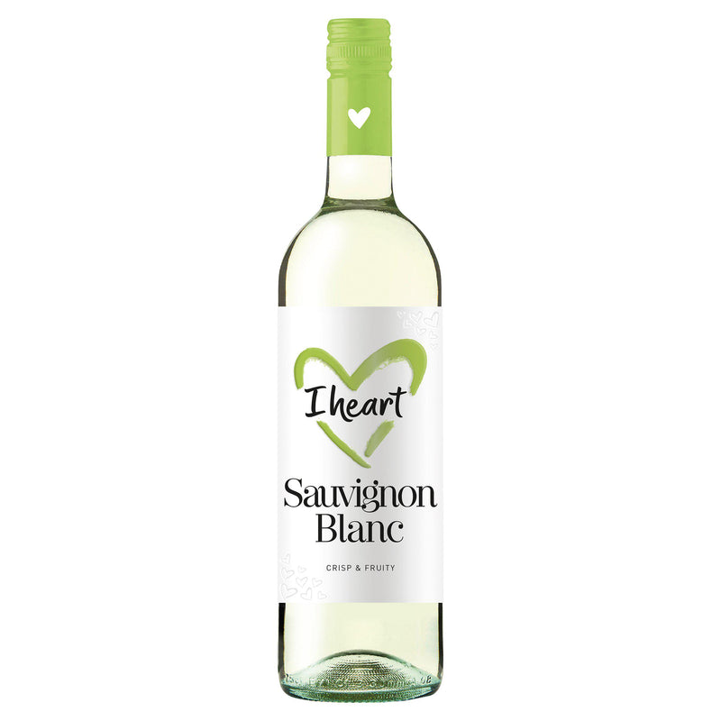 I Heart Sauvignon Blanc 75cl, imported from the UK