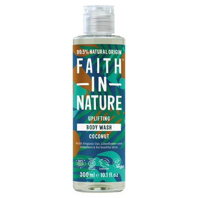 Sainsburys Faith in Nature Coconut Body Wash 300ml- Buy online at McGrocer