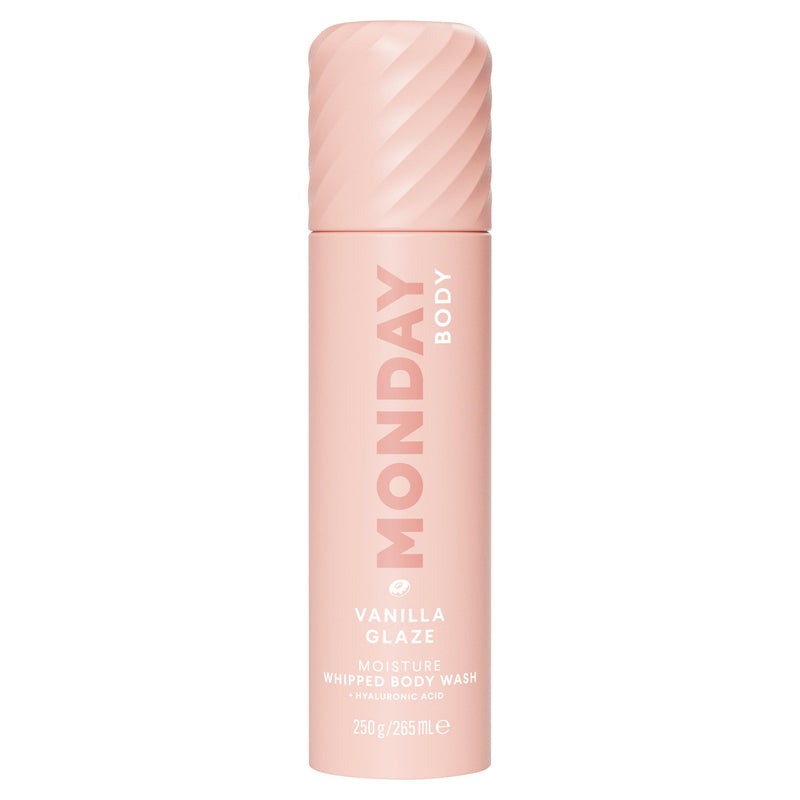 Monday Haircare Vanilla Glaze Whipped Body Wash 265ml, UK version