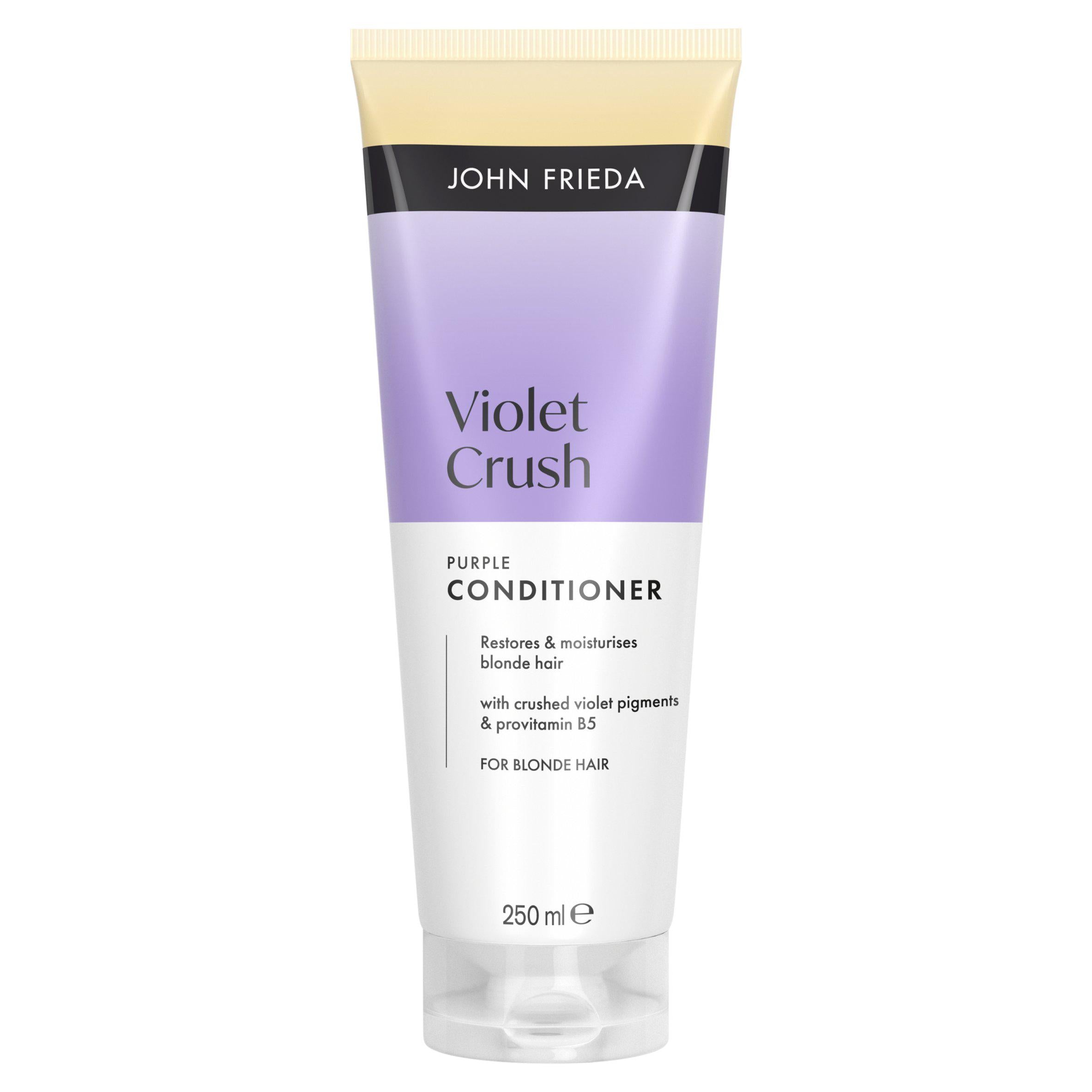 John Frieda Violet Crush Purple Conditioner 250ml, imported from the UK