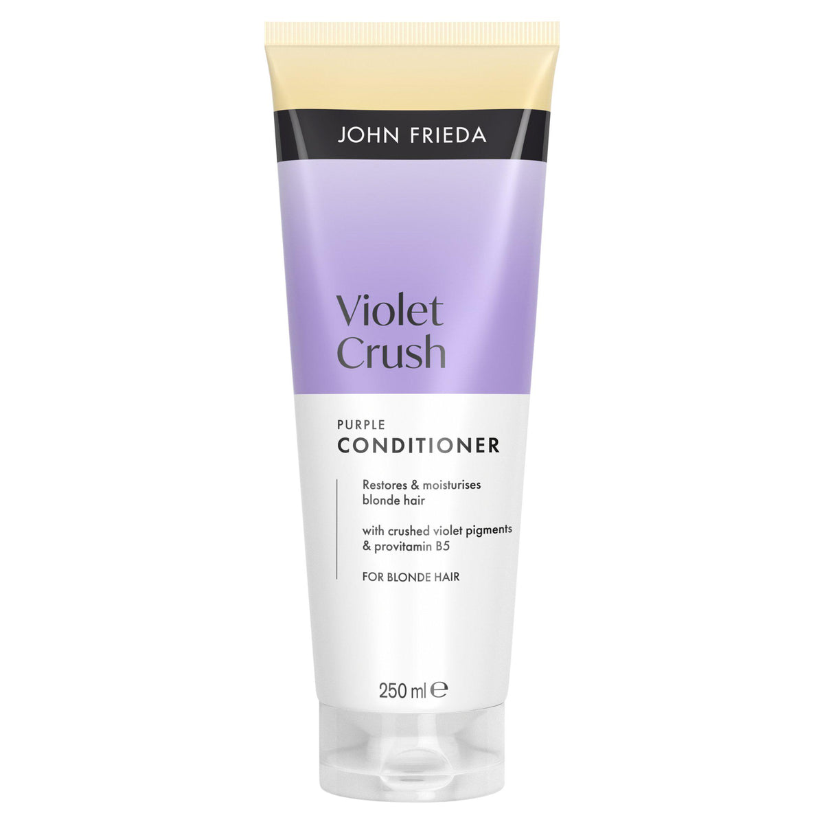 John Frieda Violet Crush Purple Conditioner 250ml, imported from the UK