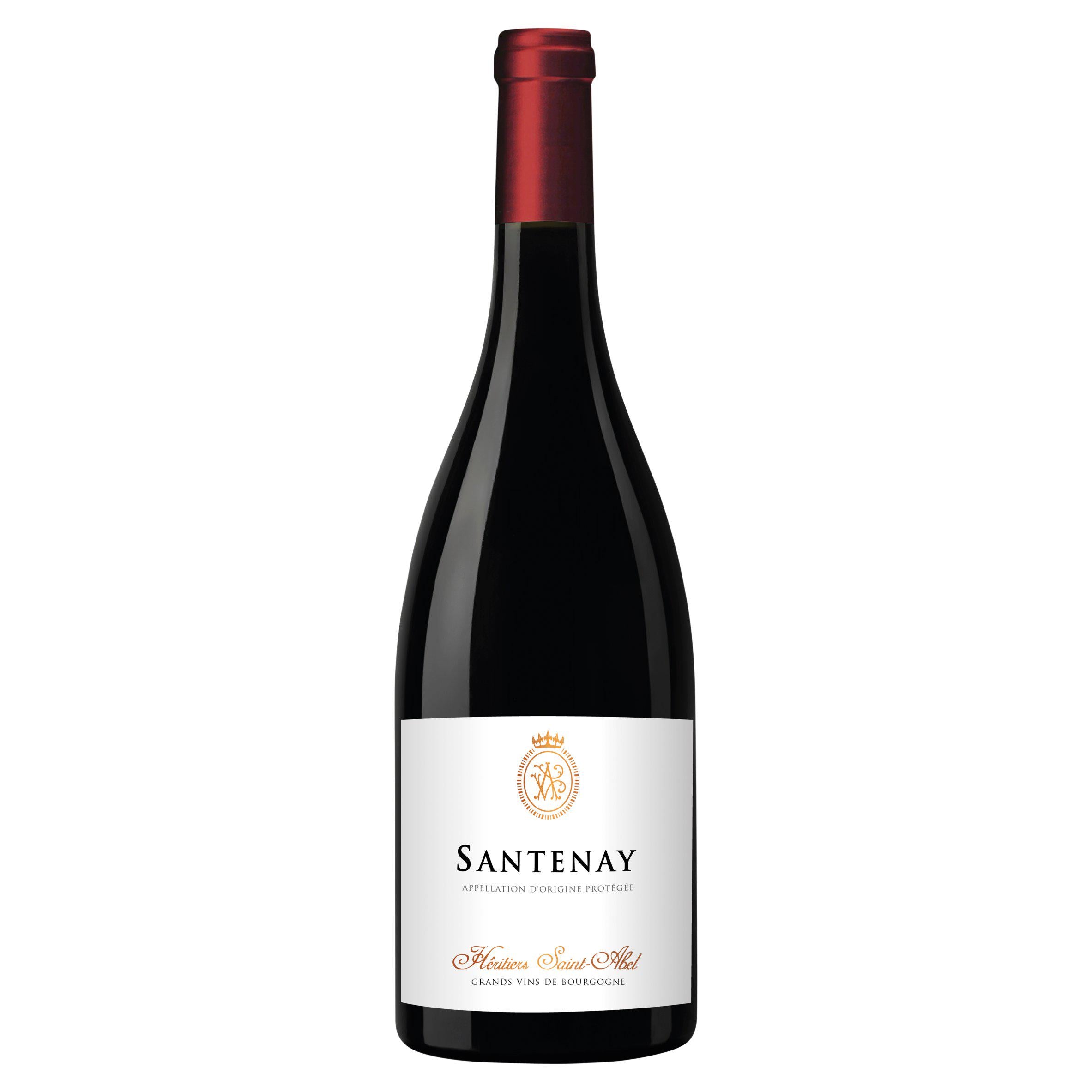 Heritiers Saint Abel French Santenay red wine 75cl, UK version