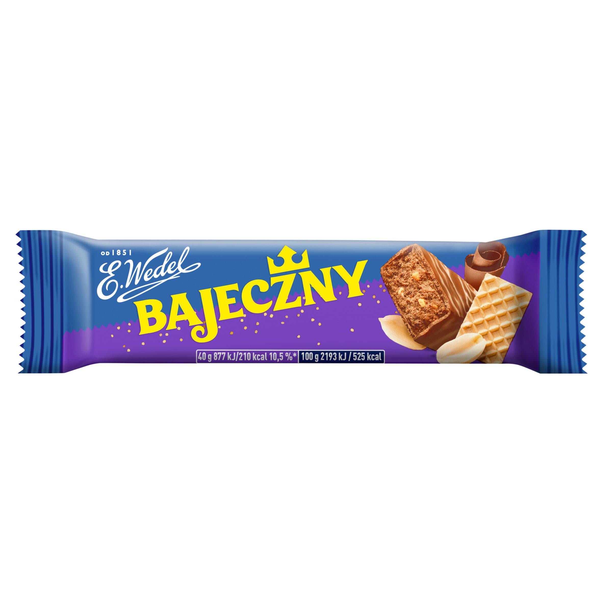 E. Wedel Peanut Bar with Wafers in Milk Chocolate 45g