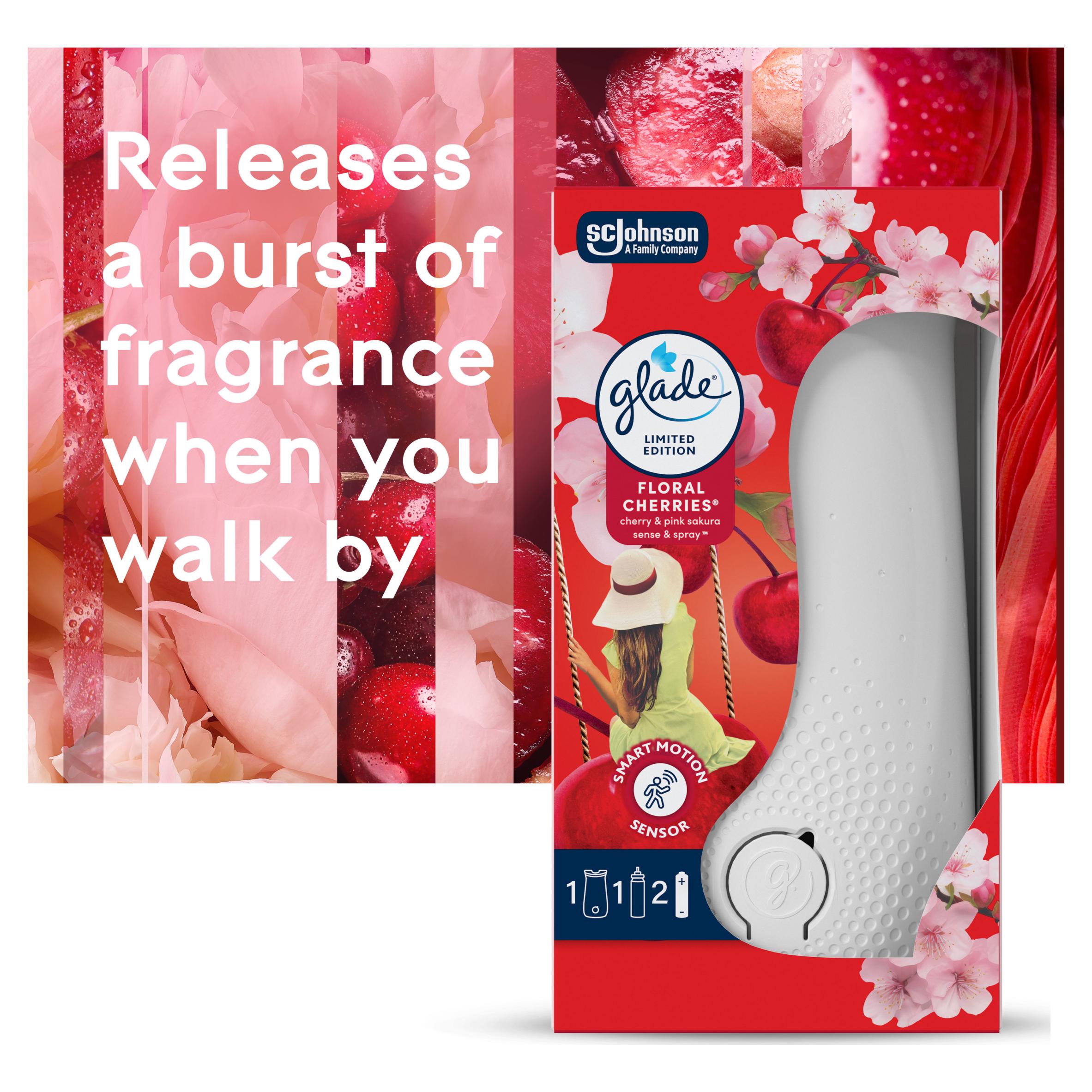 Glade Floral Cherries air freshener 18ml, UK version