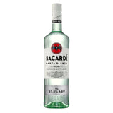 Bacardi Carta Blanca Superior white rum 100cl - British product