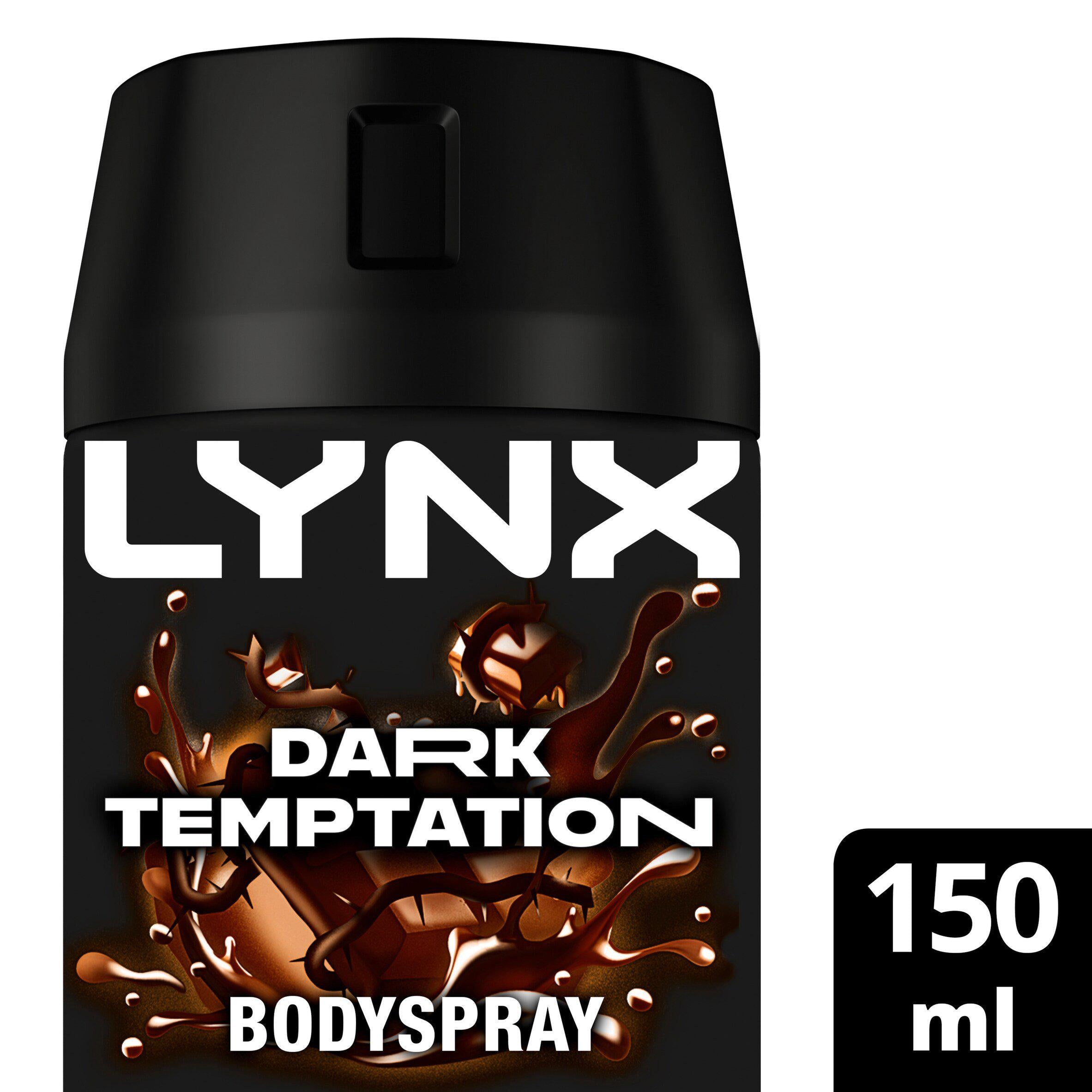 Lynx Dark Temptation deodorant body spray 150ml (British brand)