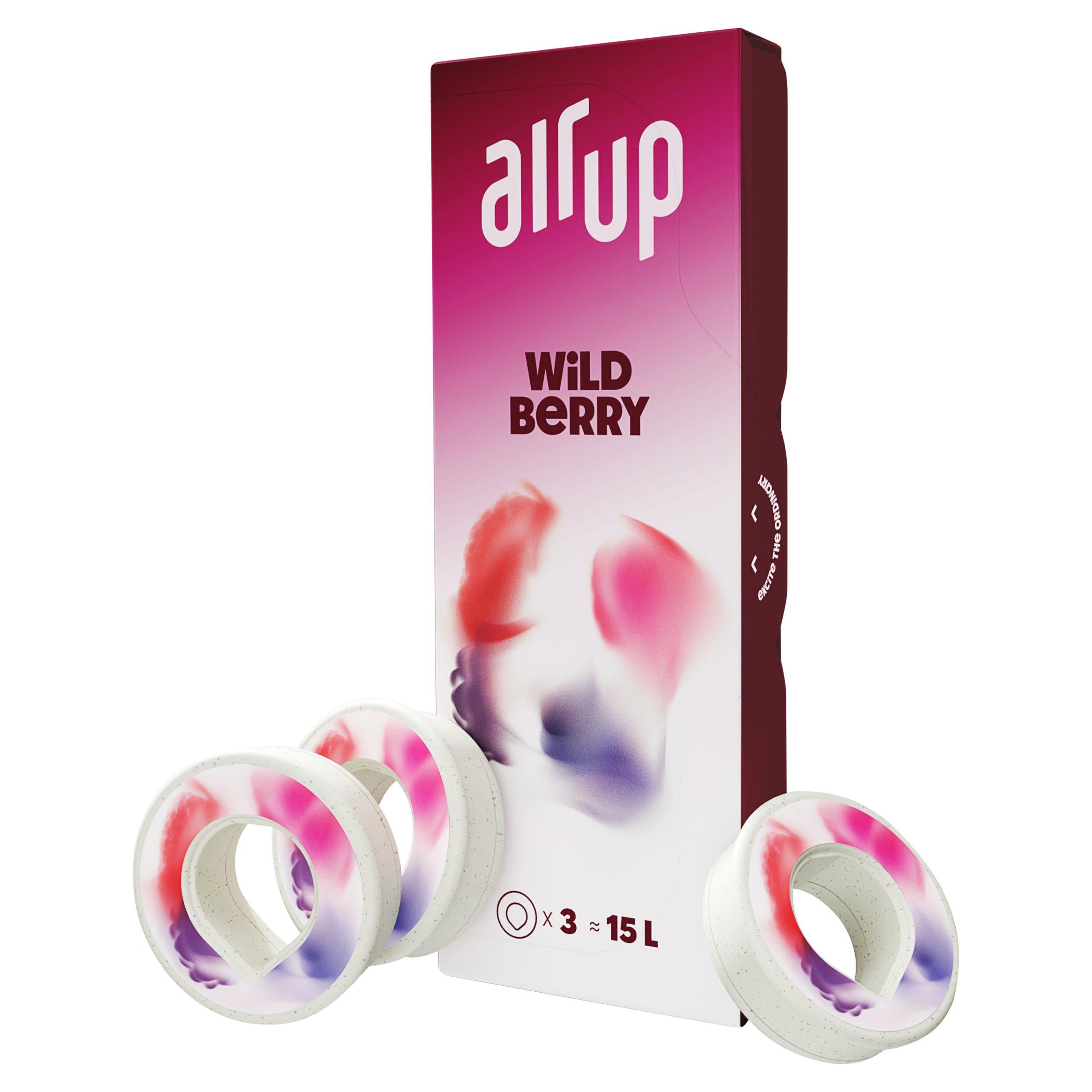 Air Up Wild Berry flavour pods - British product