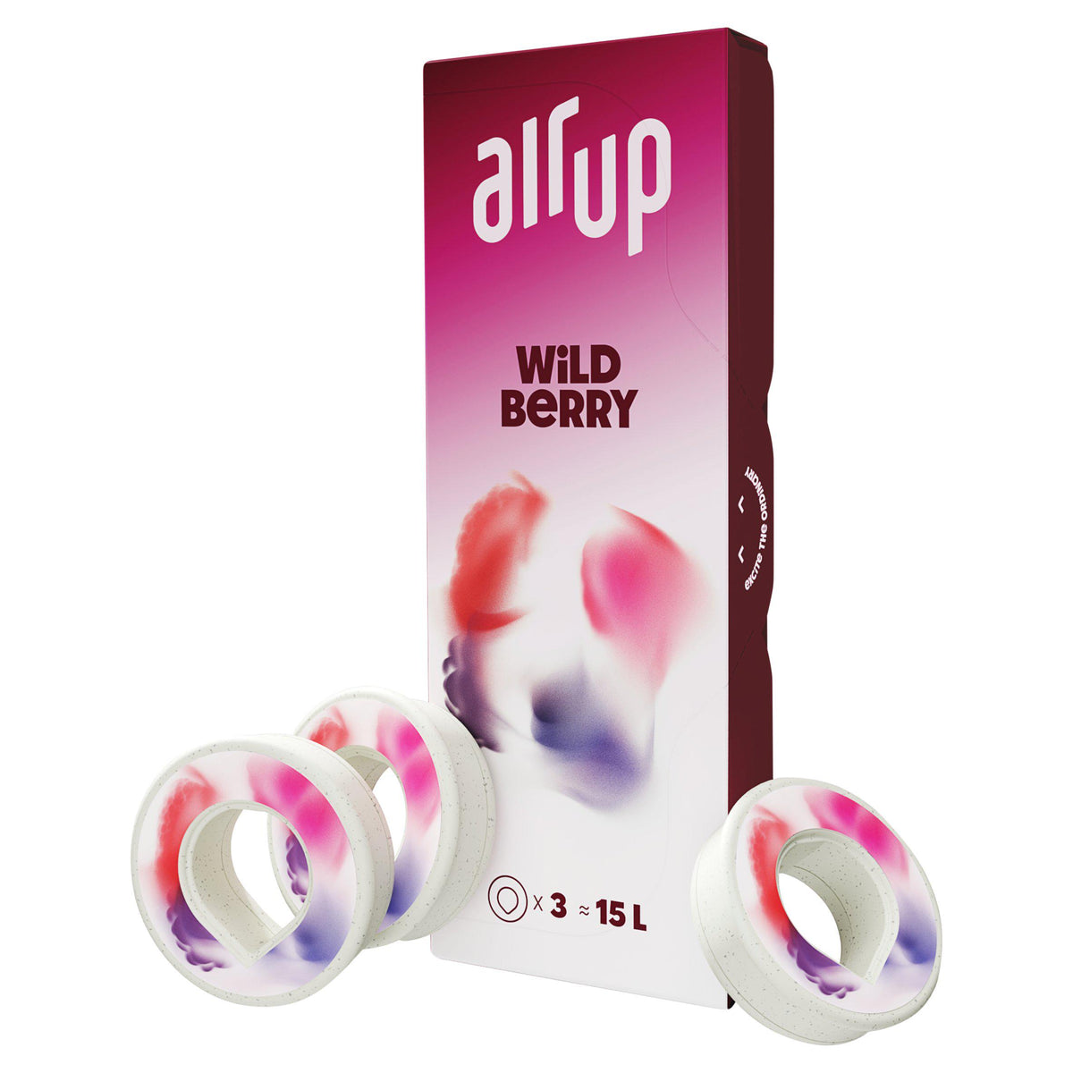 Air Up Wild Berry flavour pods - British product