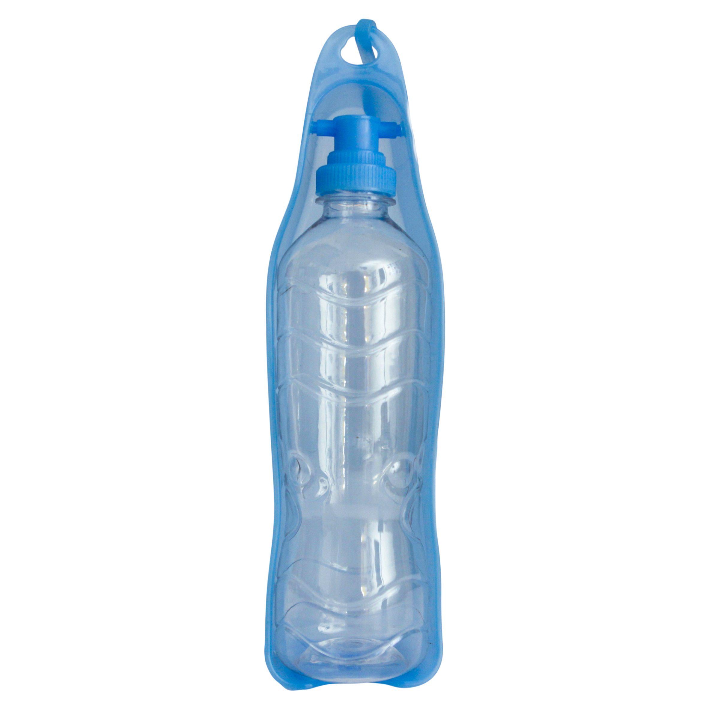 Rosewood pet drinking bottle with Union Flag design, imported from the UK