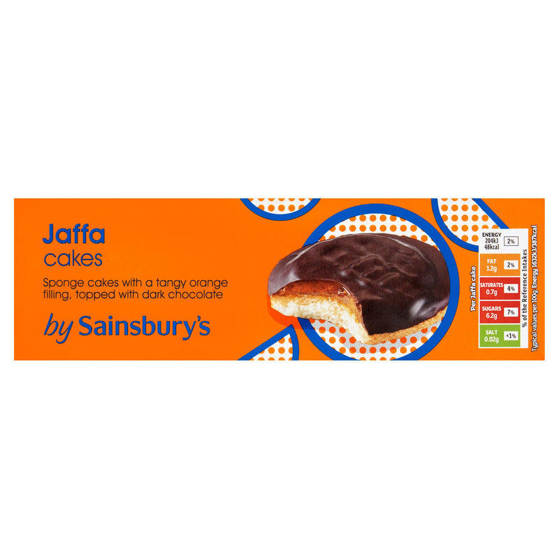 Sainsbury's Jaffa Cakes Orange 150g, imported from the UK