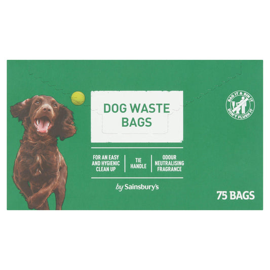 Sainsbury's Dog Waste Bags x75 GOODS Sainsburys   