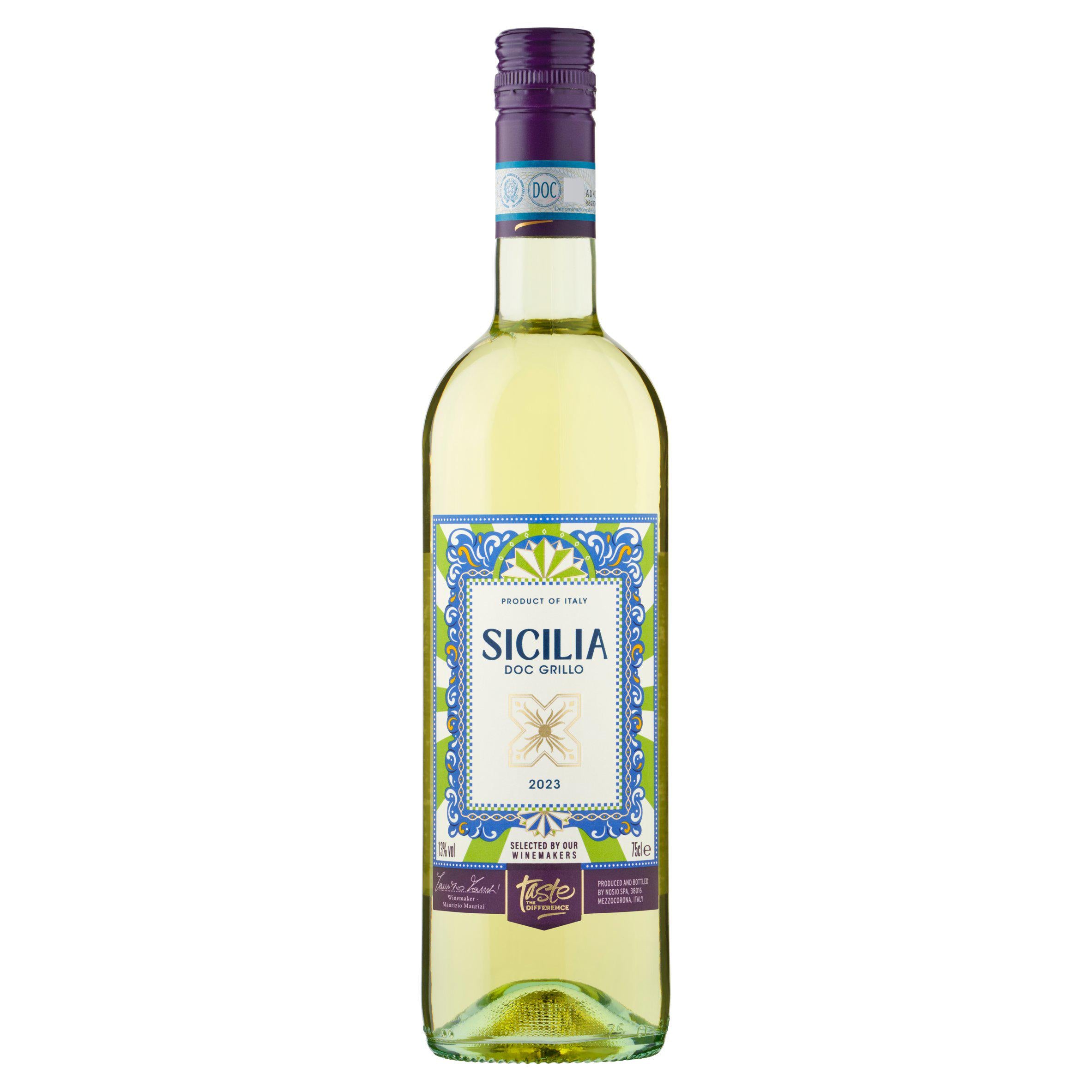 Sainsbury's Taste the Difference Grillo white wine 75cl, UK version