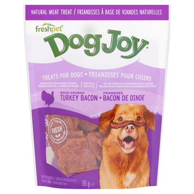 Sainsburys Freshpet Dogjoy Wood Smoked Turkey Bacon Dog Treats 85g- Buy online at McGrocer