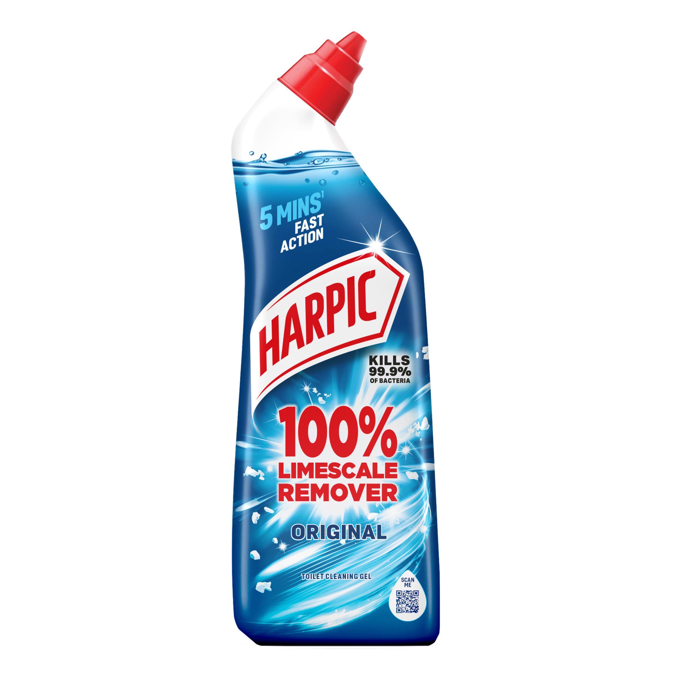 Harpic 100% Limescale Remover Fresh Scent Gel 750ml, UK version