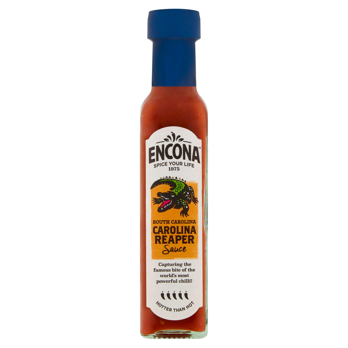Encona Carolina Reaper chilli sauce 142ml, imported from the UK