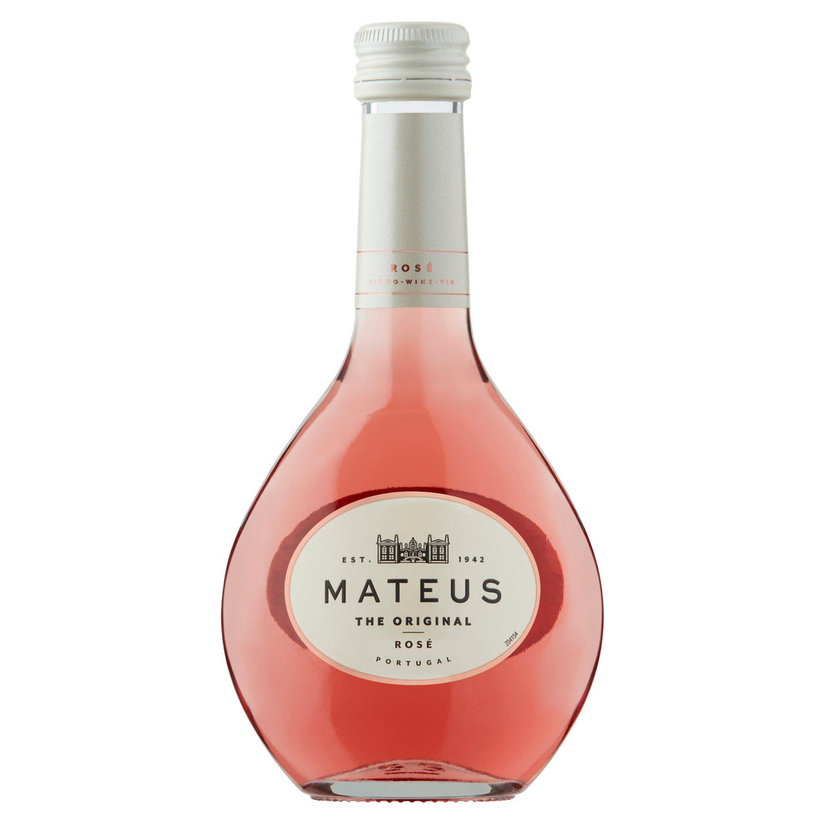 Mateus rosé wine small bottle 18.7cl, imported from the UK