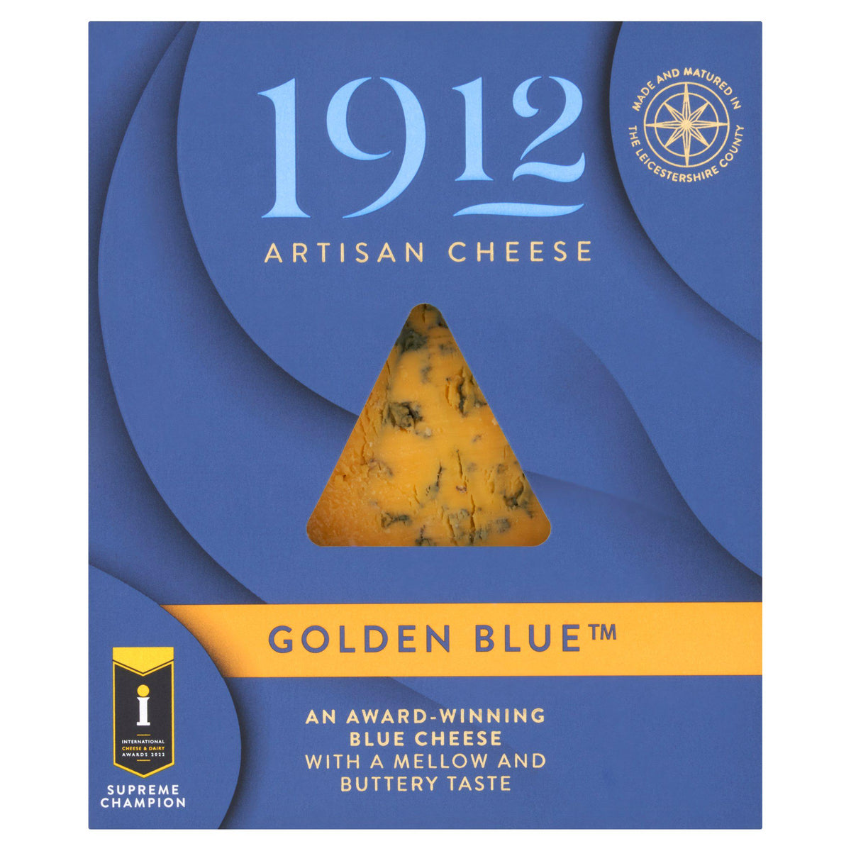 1912 Golden Blue artisan blue cheese 150g (British brand)