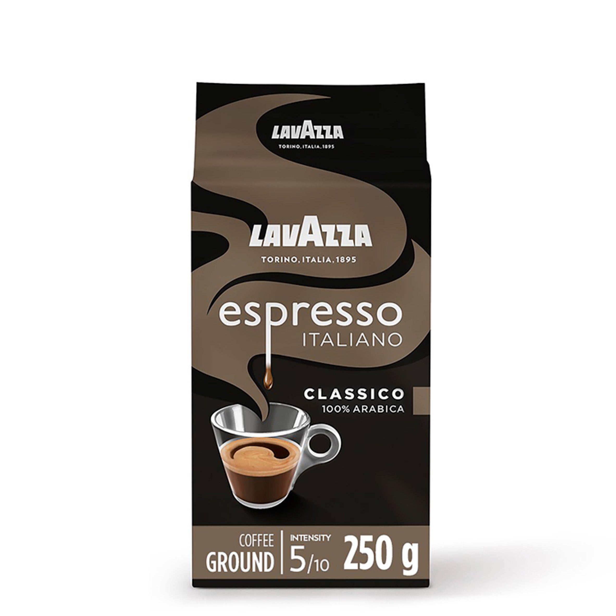 Lavazza Caffe Espresso ground coffee 250g, UK version