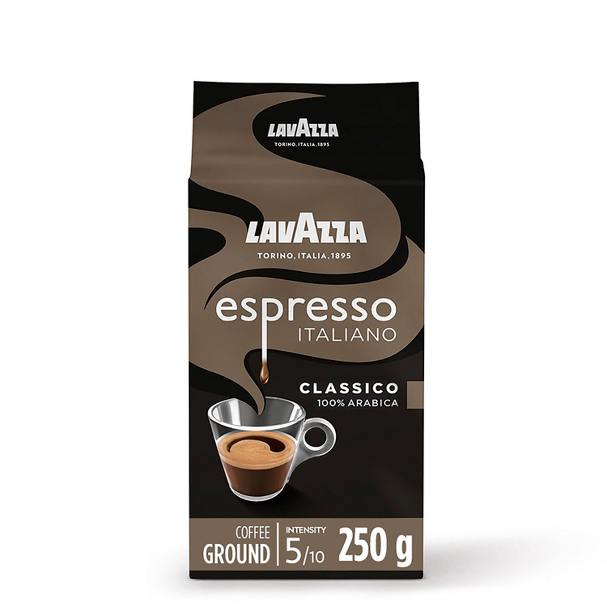 Lavazza Caffe Espresso ground coffee 250g, UK version
