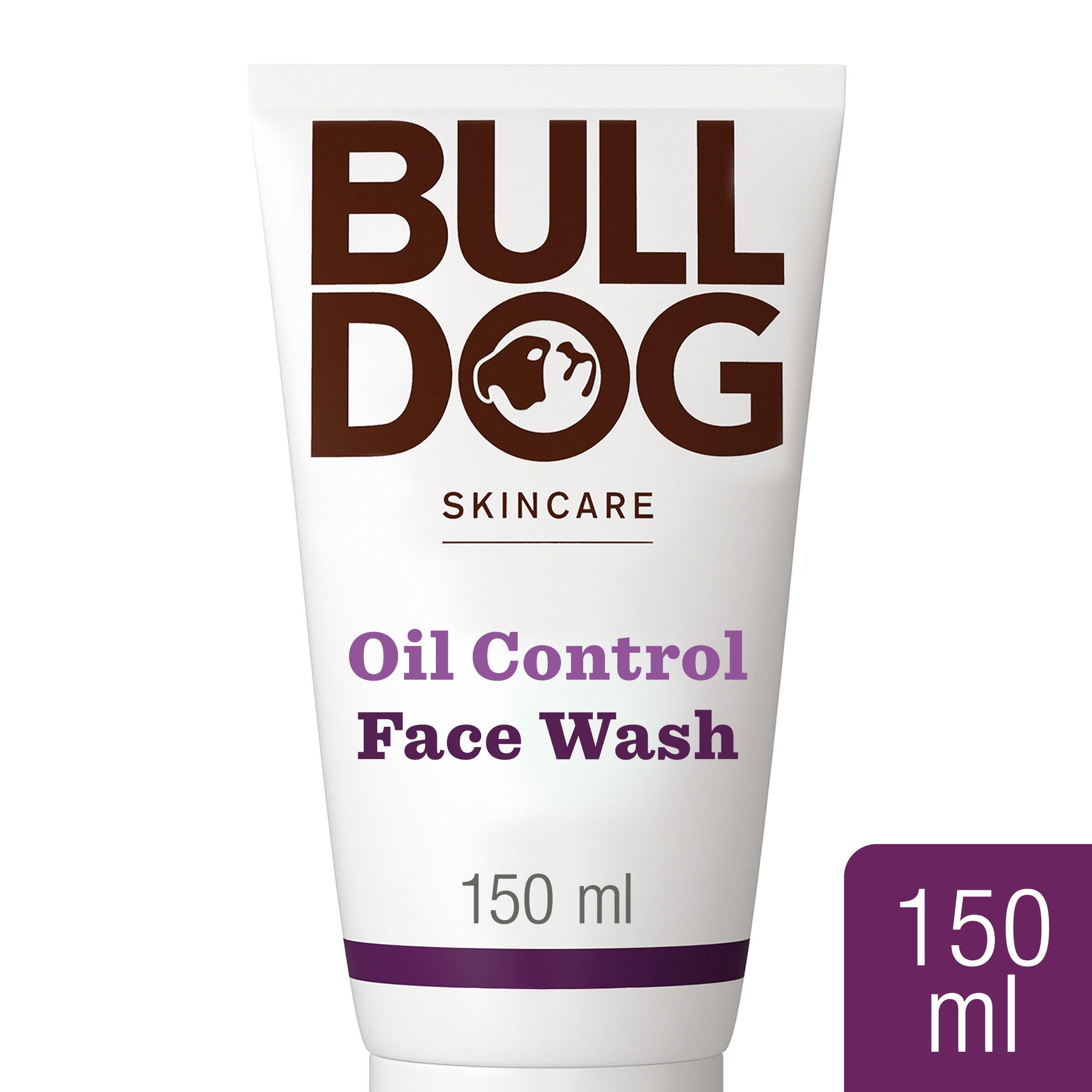 Nettoyant visage Bulldog pour peaux grasses 150ml, version UK