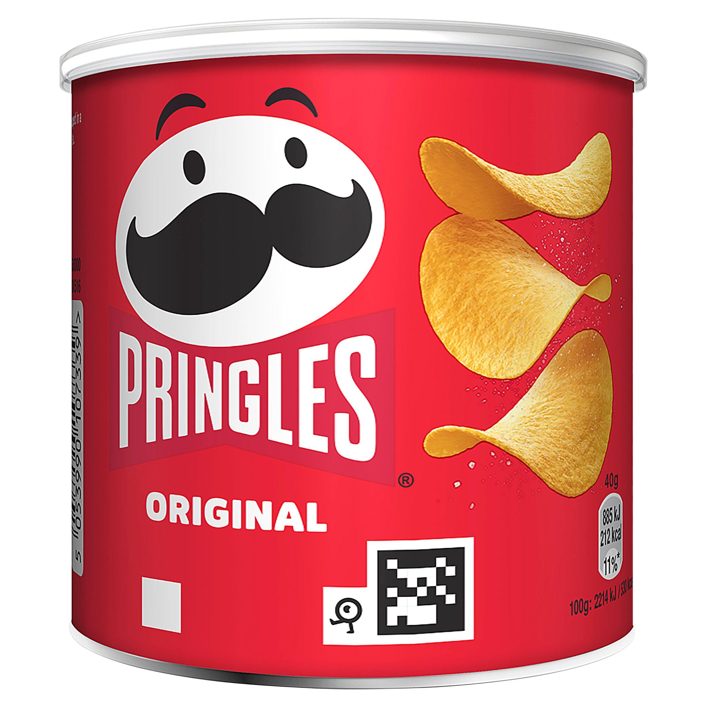 Pringles Original Crisps 40g can (British brand)