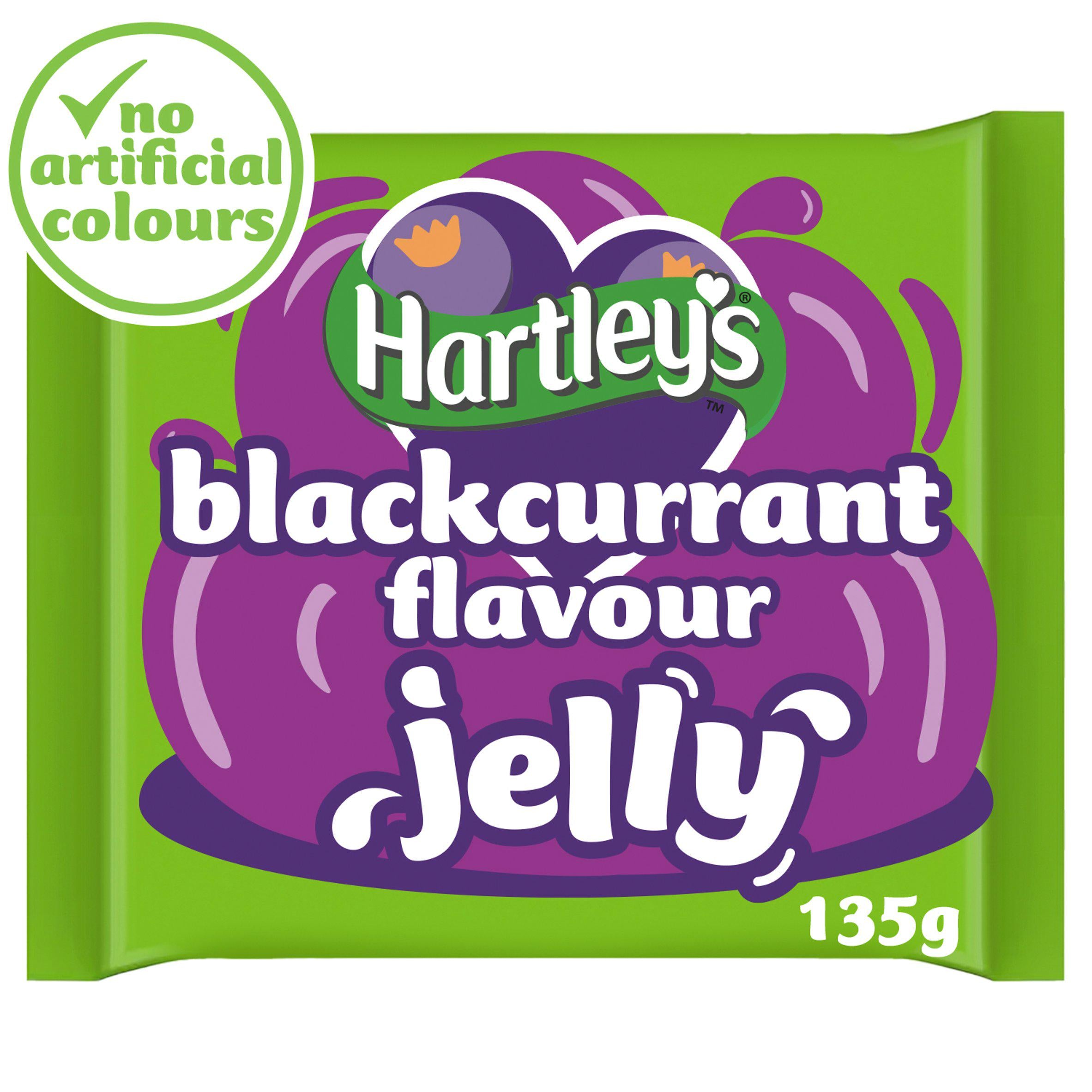 Hartley's blackcurrant jelly 135g, UK version