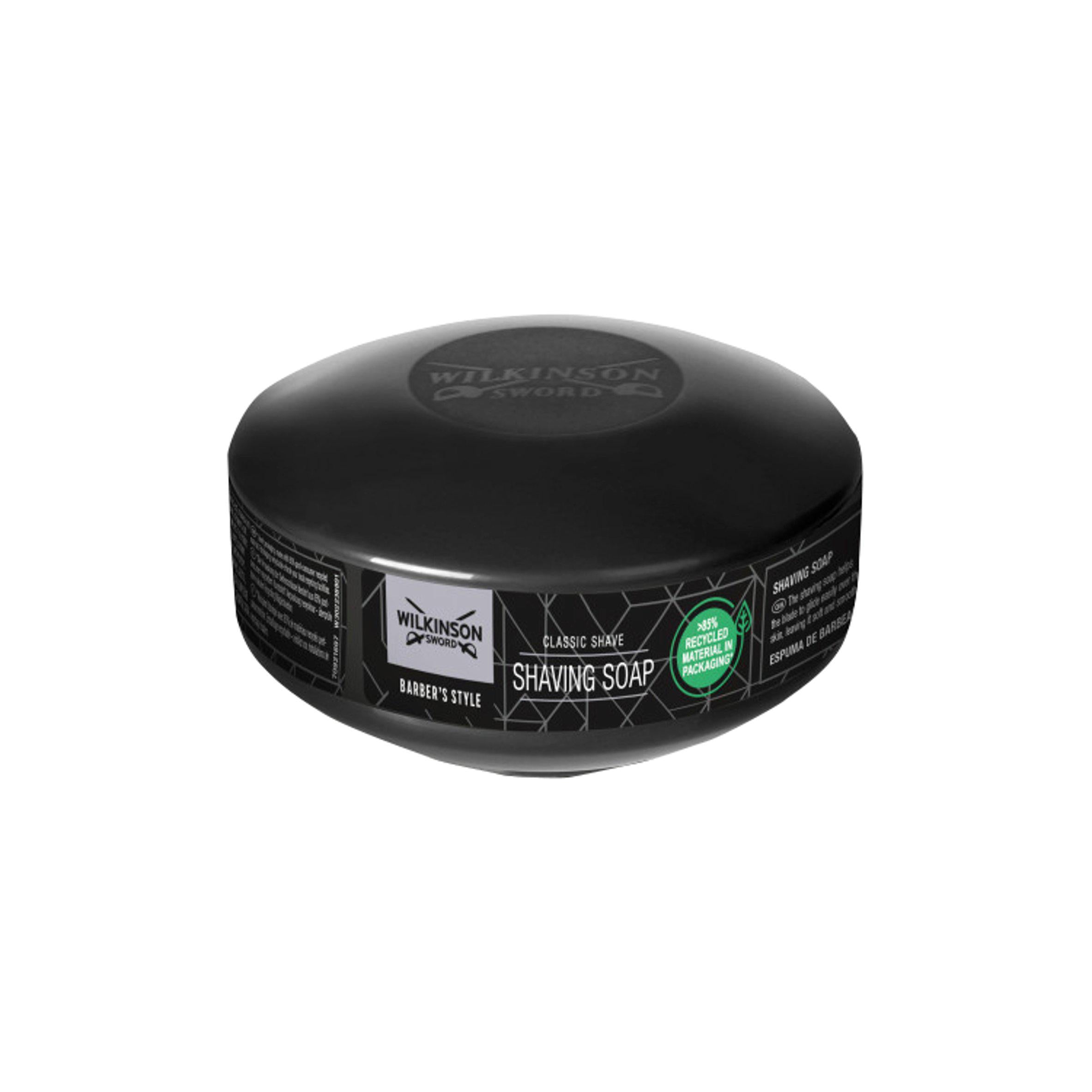Wilkinson Sword sensitive shave soap tub (British brand)